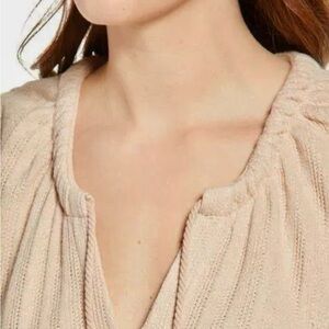 Madewell Ribbed Scoop Neck Top